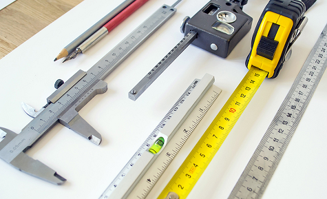 Various measureing instruments